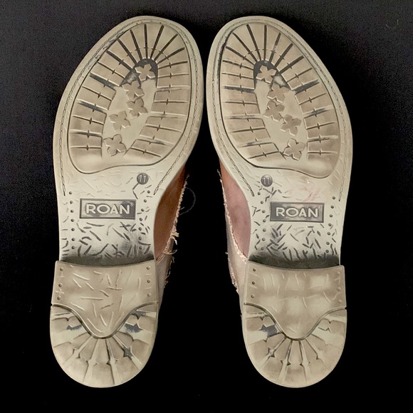 BED|STU ROAN Mixed Material Leather Oxfords - Picture 8 of 9